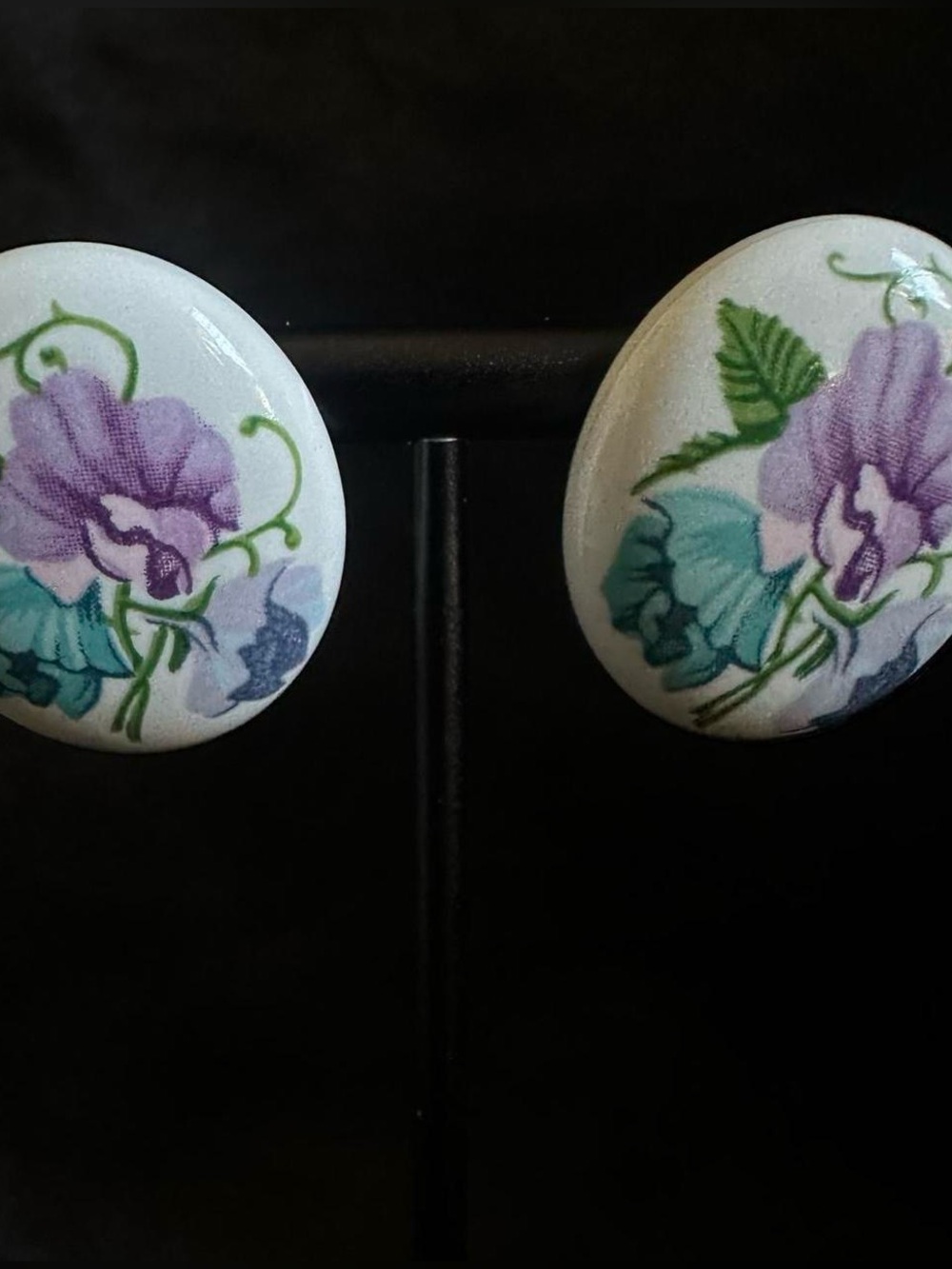 Vintage Floral Earrings